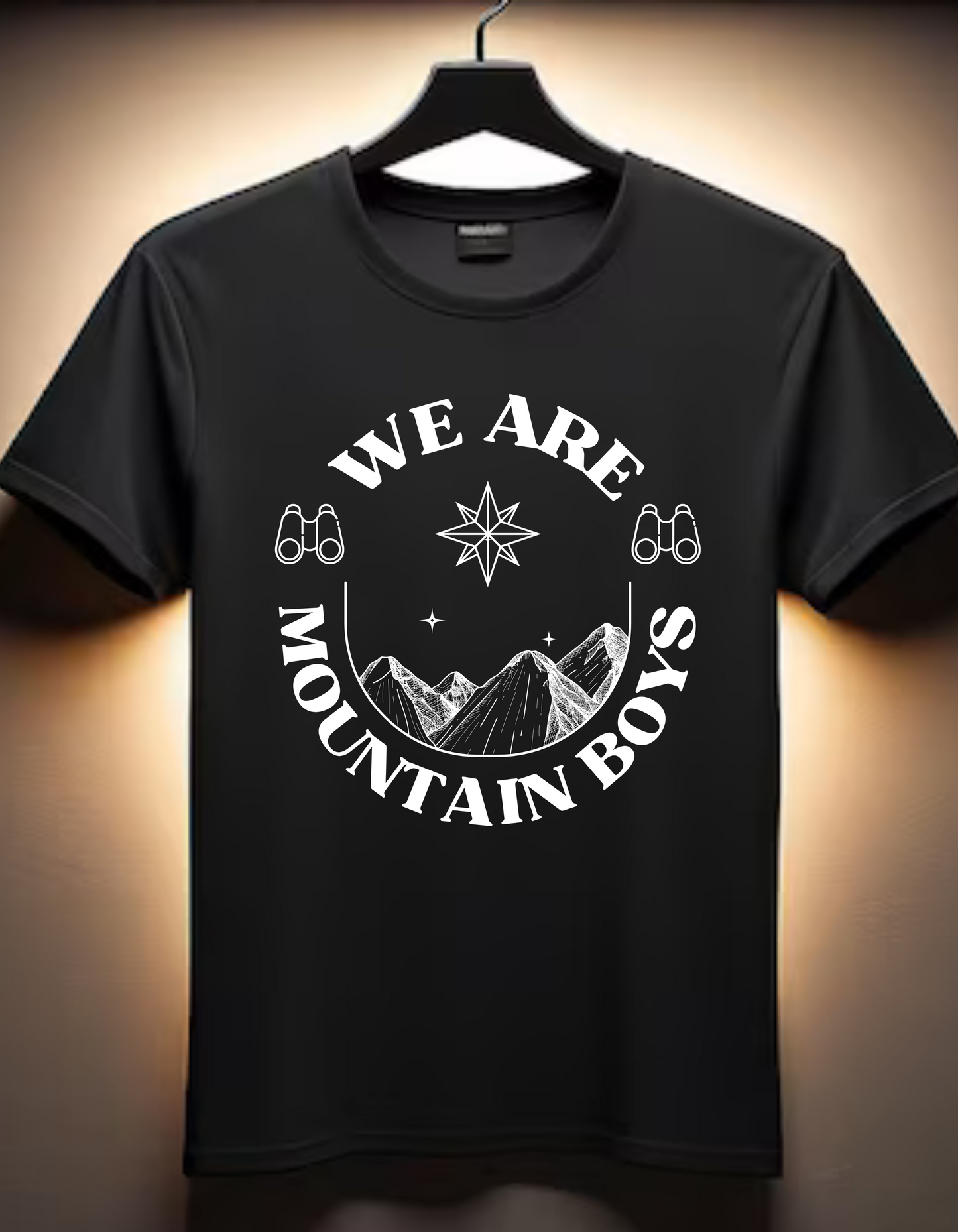 We are Mountain Boys - Black - T Shirt