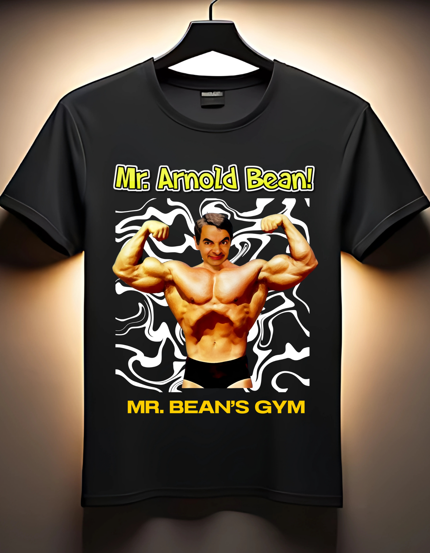 Mr. Arnold Bean Gym T-Shirt
