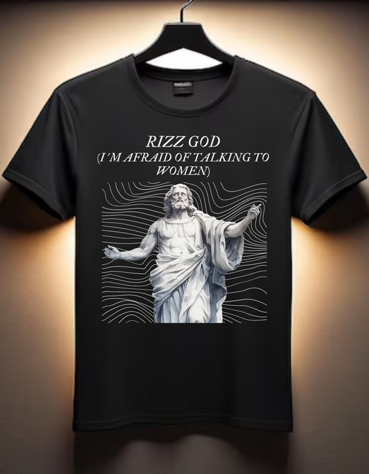 Rizz God - TShirt- Black