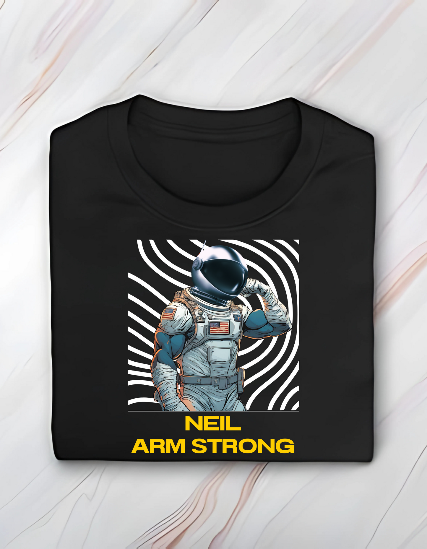 Neil Arm-Strong Gym T-Shirt