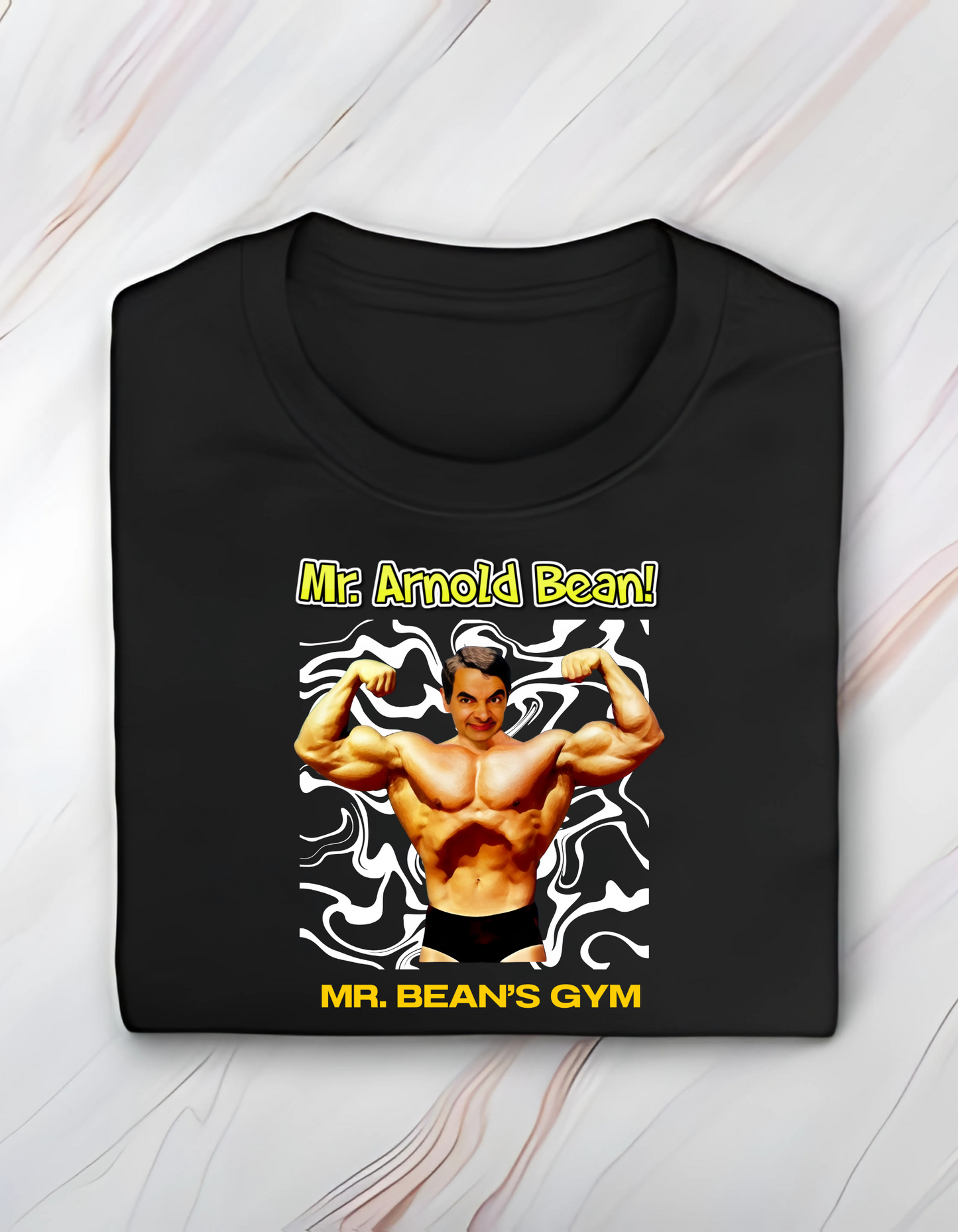 Mr. Arnold Bean Gym T-Shirt