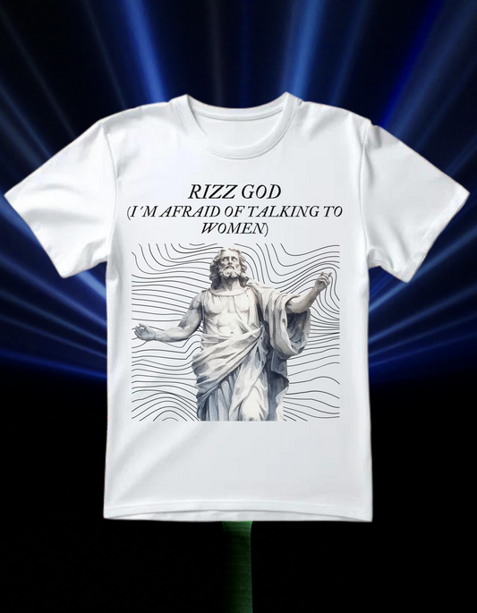 Rizz God - TShirt - White
