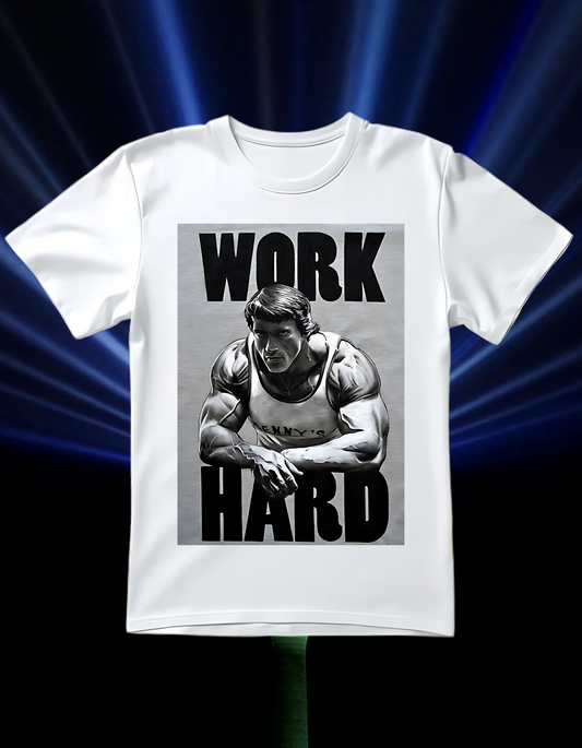 Work Hard Arnold Gym T-Shirt