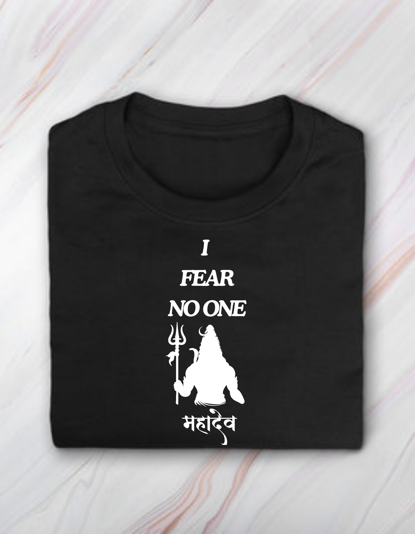 I Fear No One - Mahadev - Black - T shirt