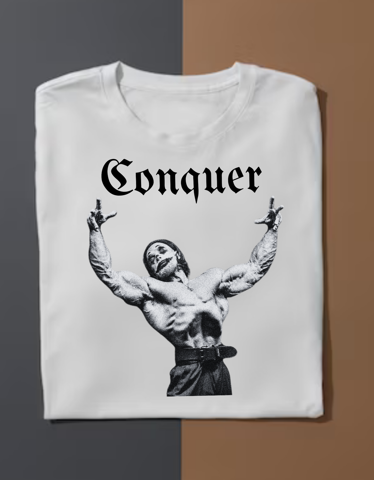 Joker Bodybuilder - White TShirt
