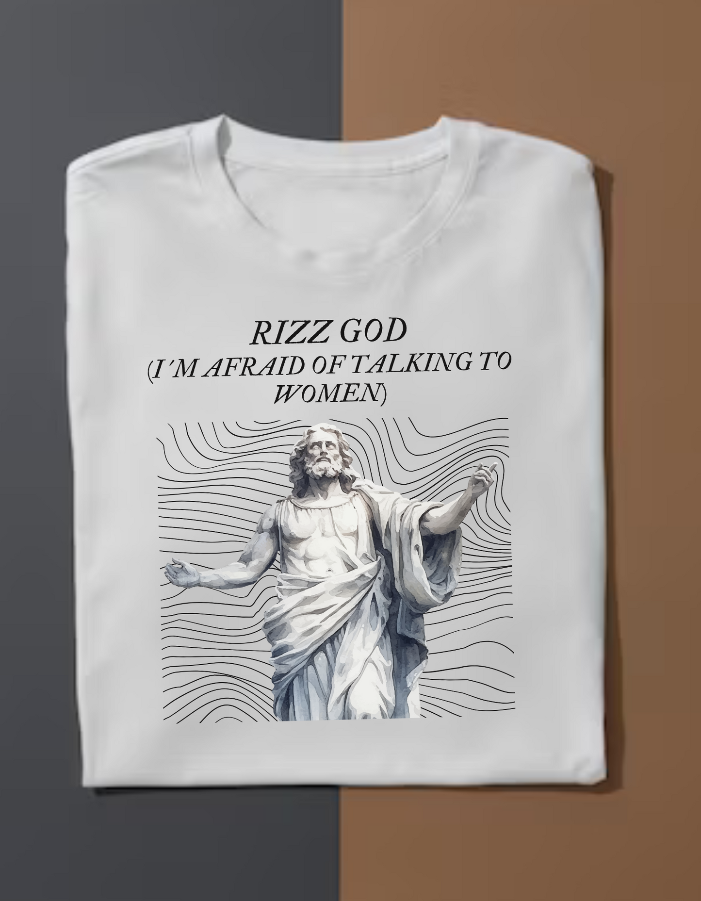 Rizz God - TShirt - White