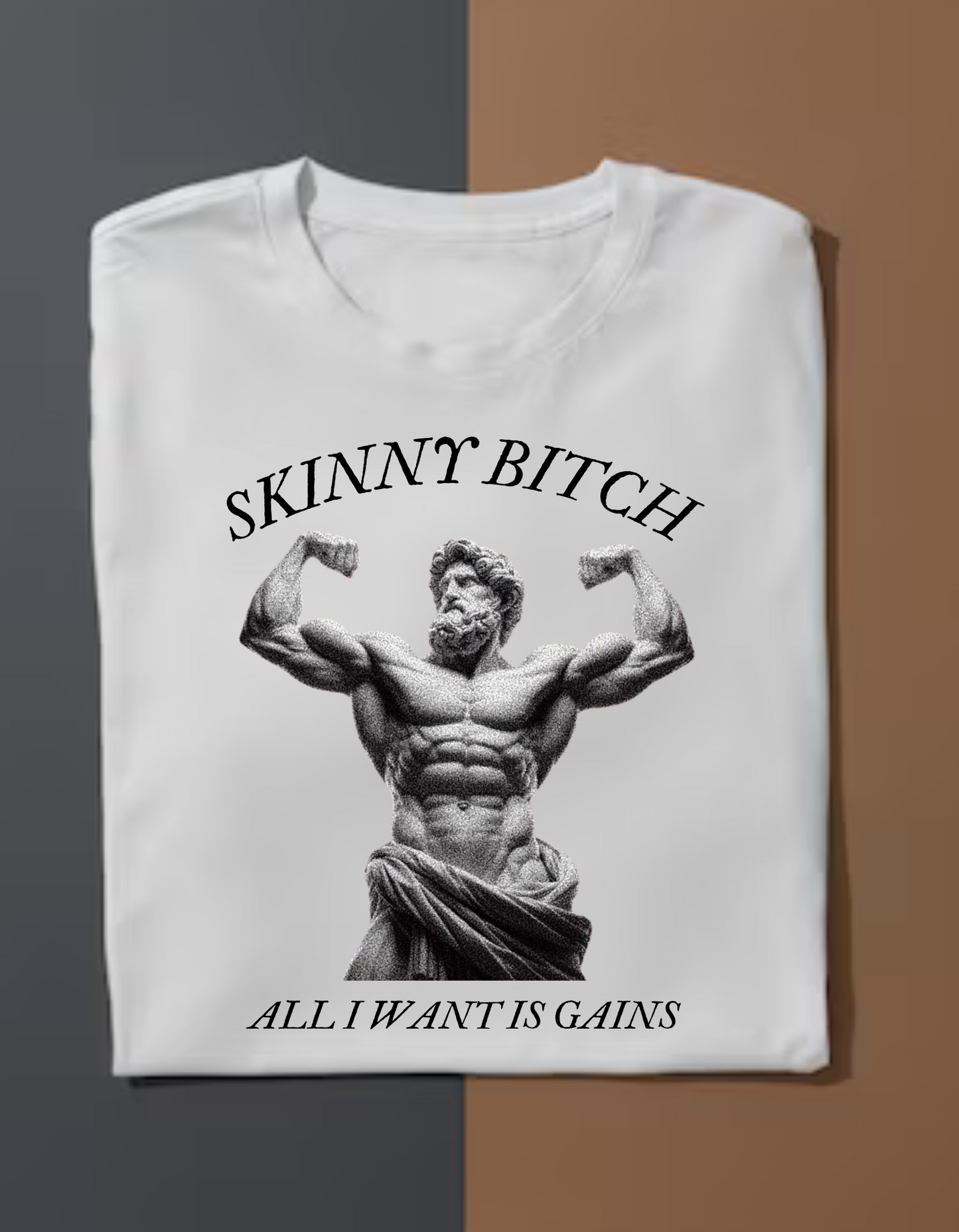 Skinny Bitch T Shirt - White