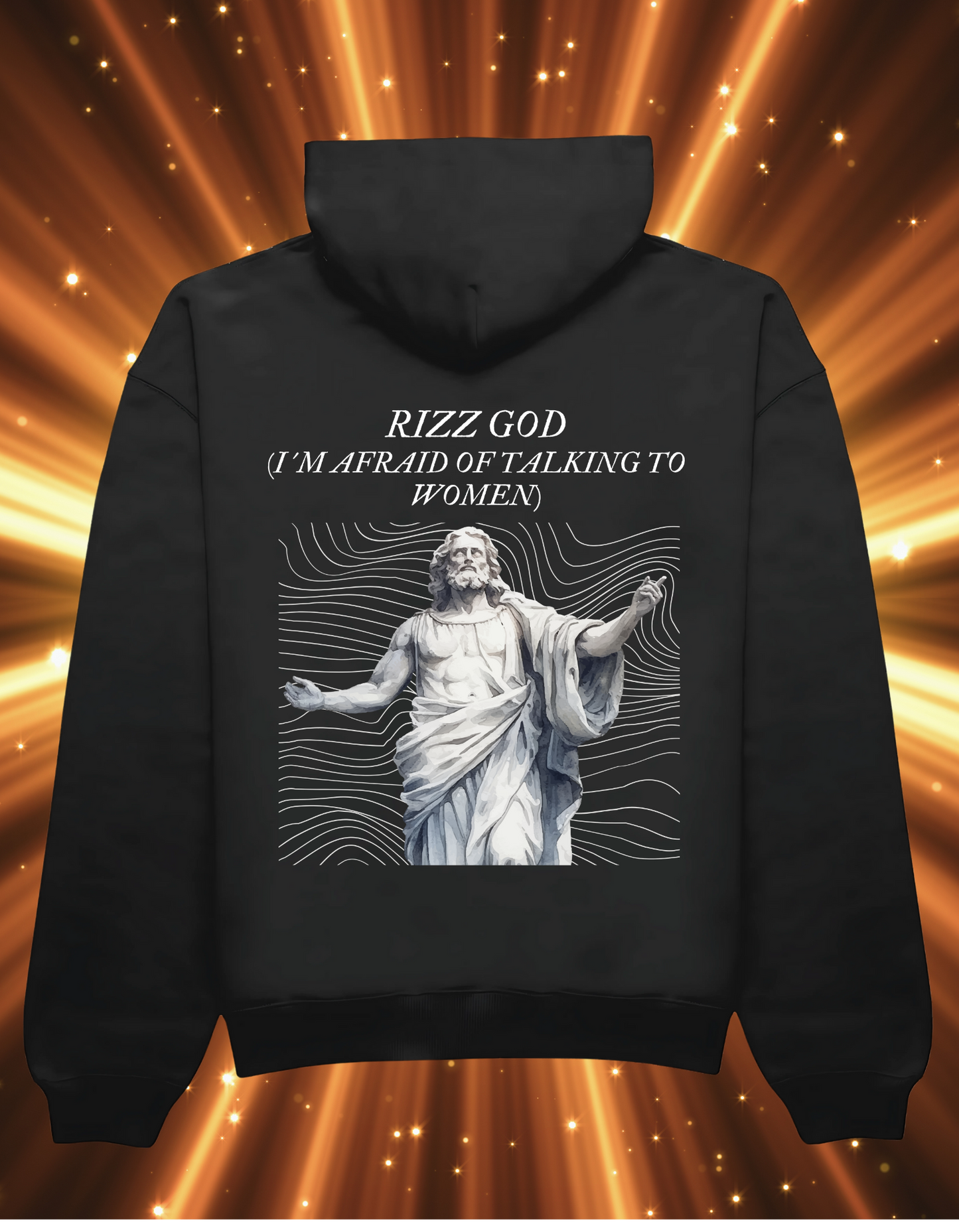 Rizz GOD - Black - Hoodie
