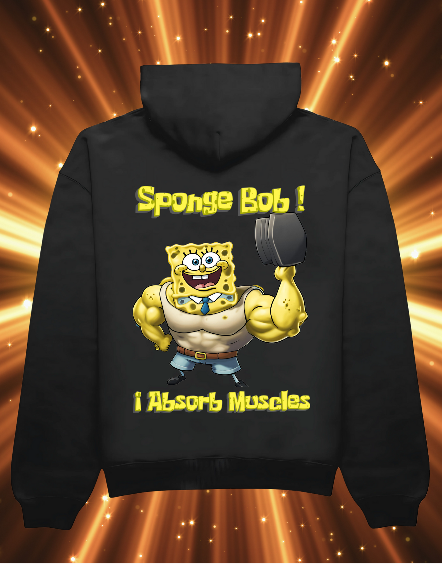 SpongeBOB - I absorb Muscles Hoodie