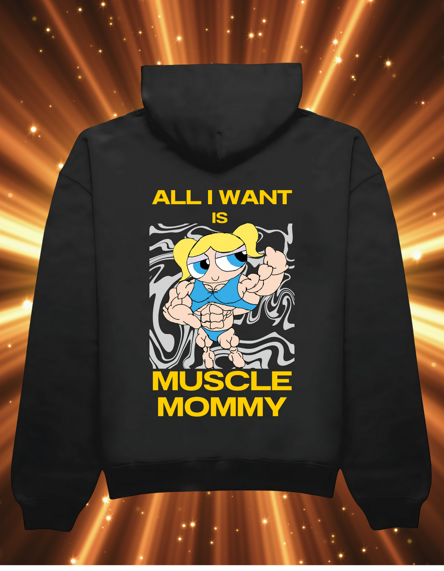 Muscle Moomy Gym Hoodie