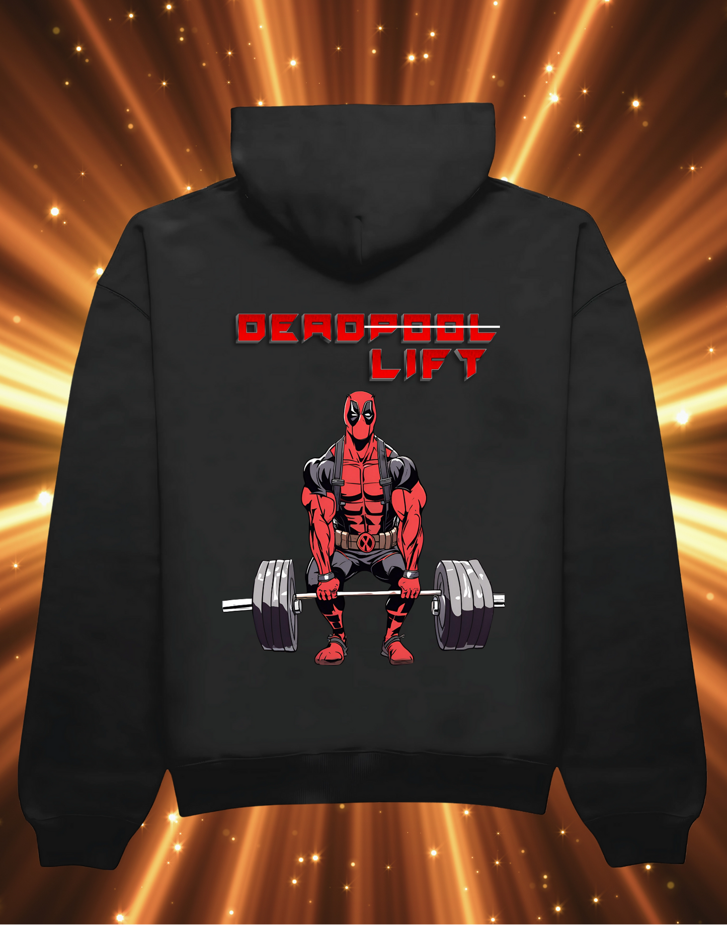 DeadPool - Deadlift Gym Hoodie