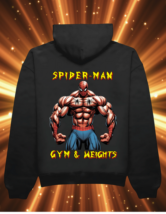 Spider Man Gym and Weights - Hoodie