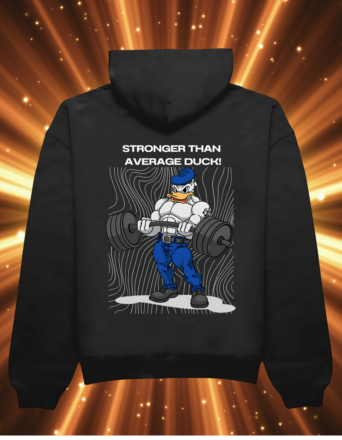 Donald Duck Gym Hoodie