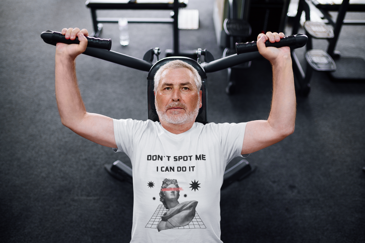 Dont Spot Me - I Can Do It T-Shirt - White