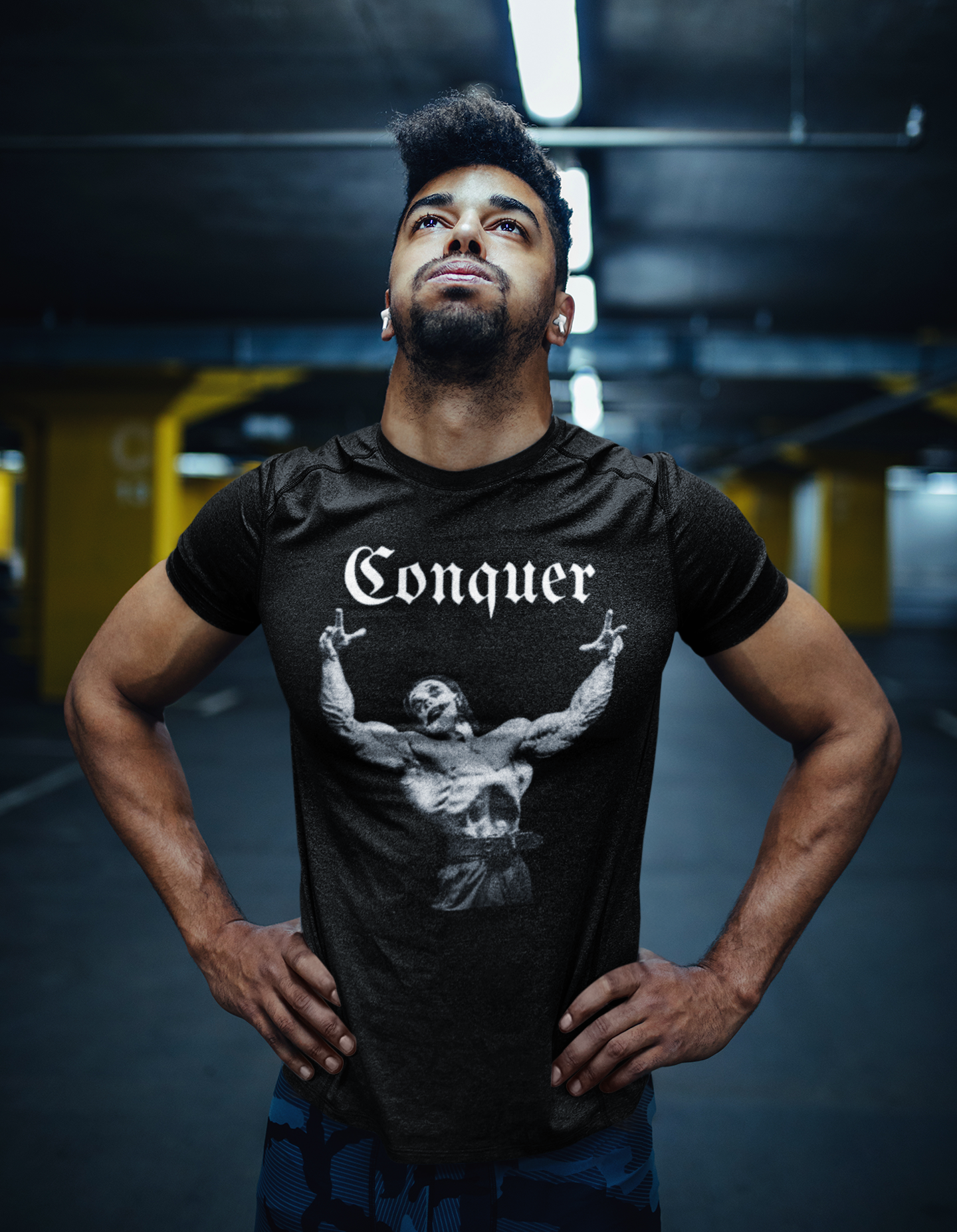 Joker - Bodybuilder TShirt - Black