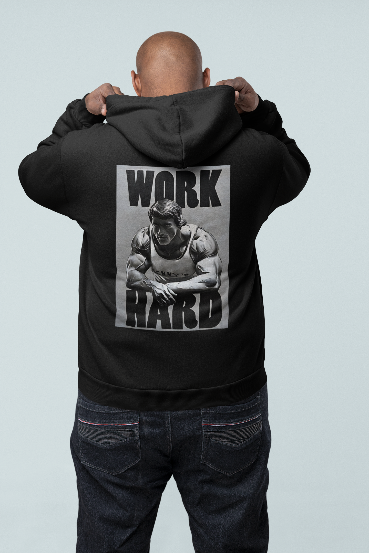 Work Hard - Arnold Schwarzenegger Hoodie