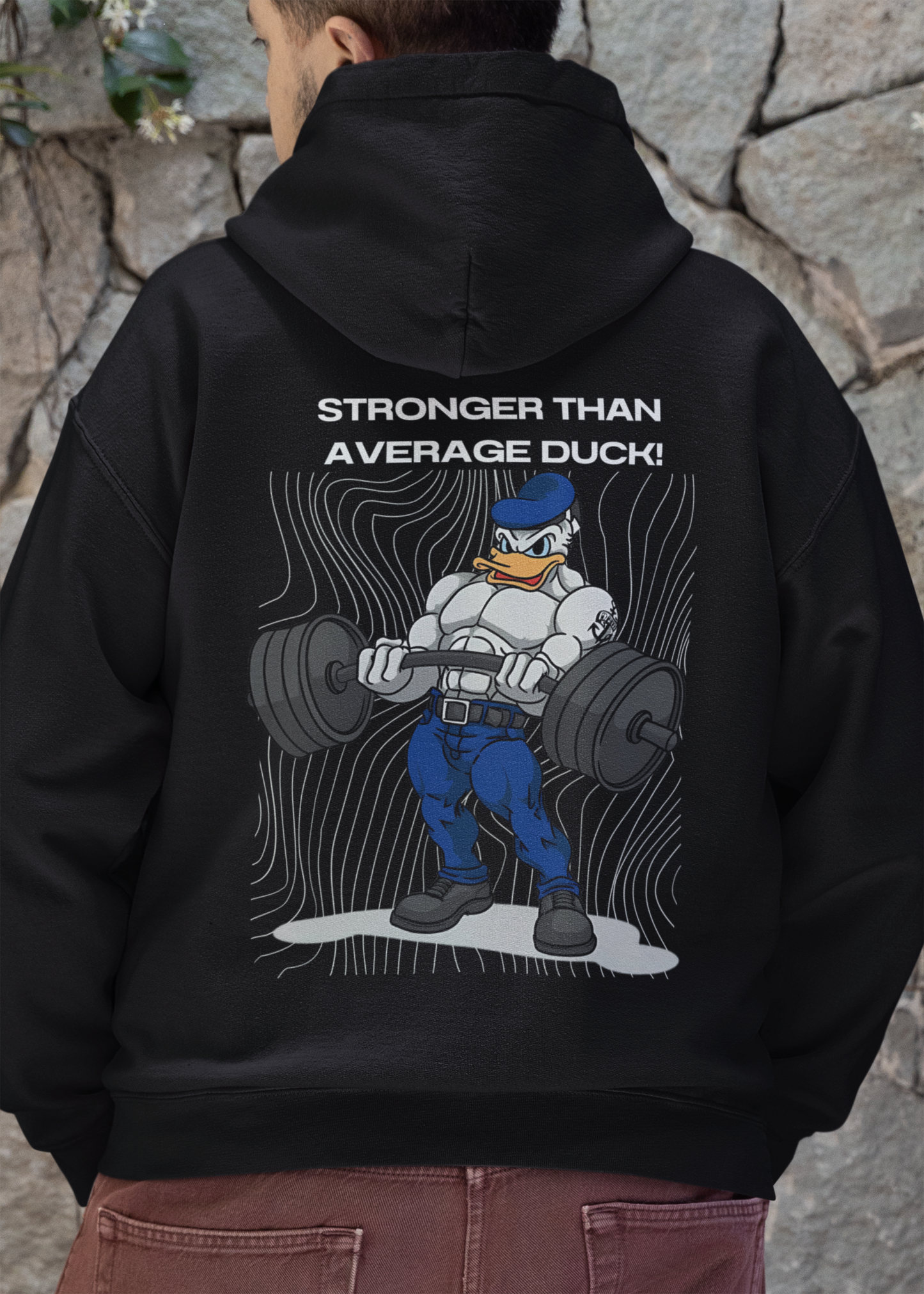 Donald Duck Gym Hoodie
