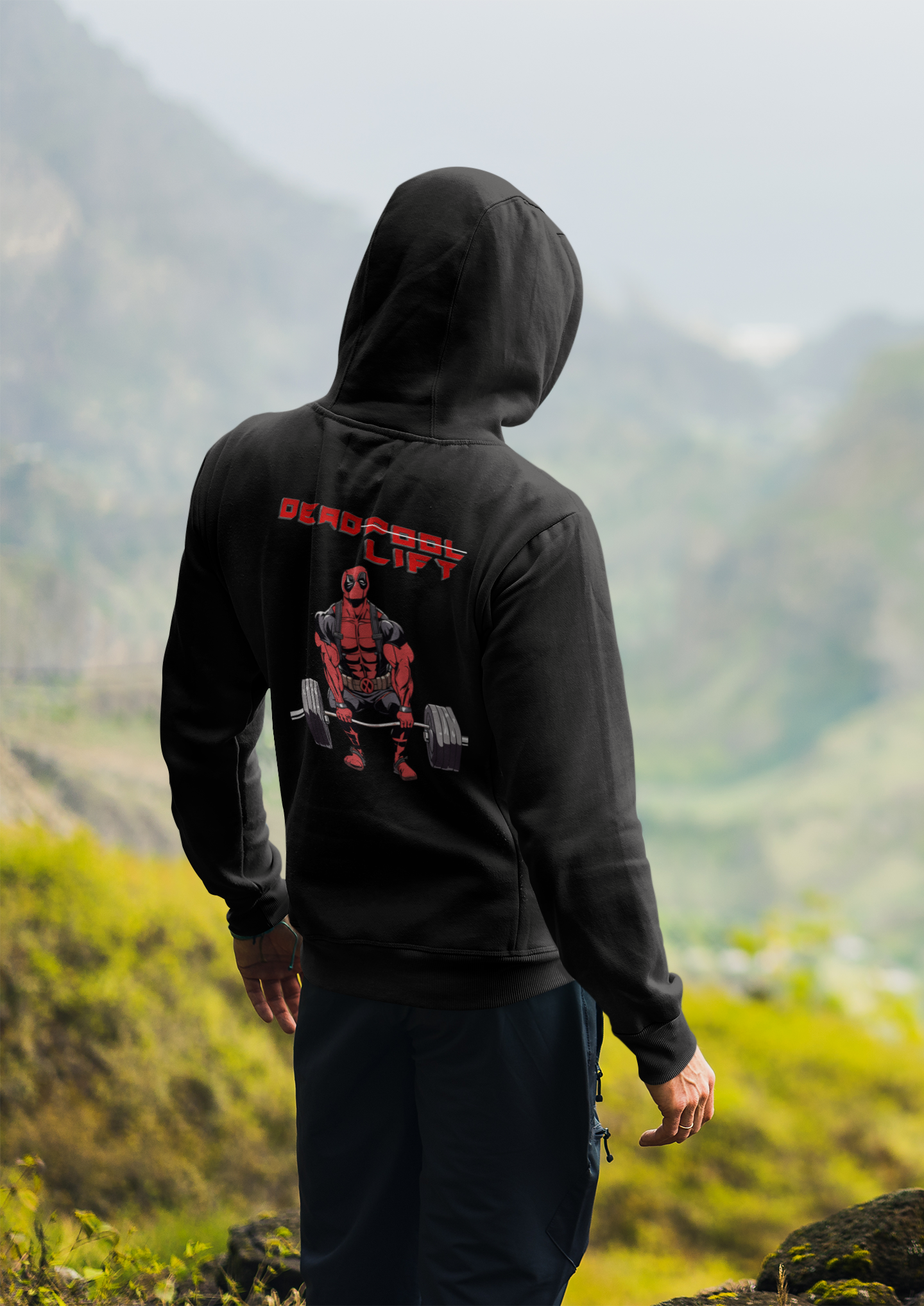 DeadPool - Deadlift Gym Hoodie