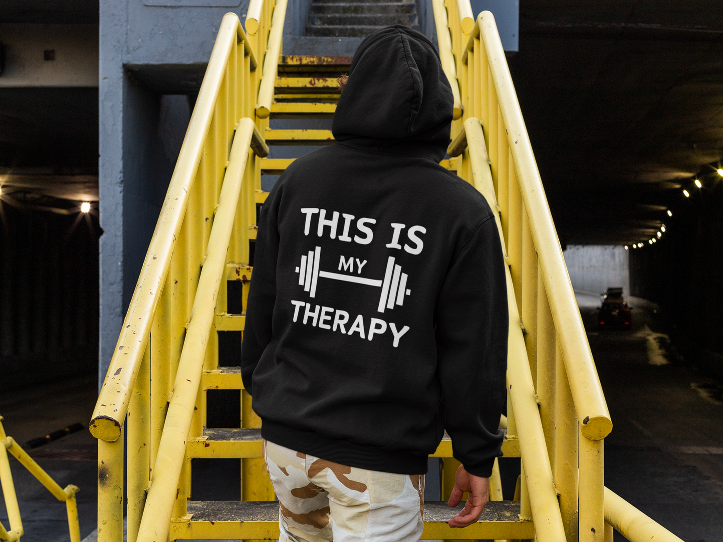 Gym Is My Therapy - Hoodie