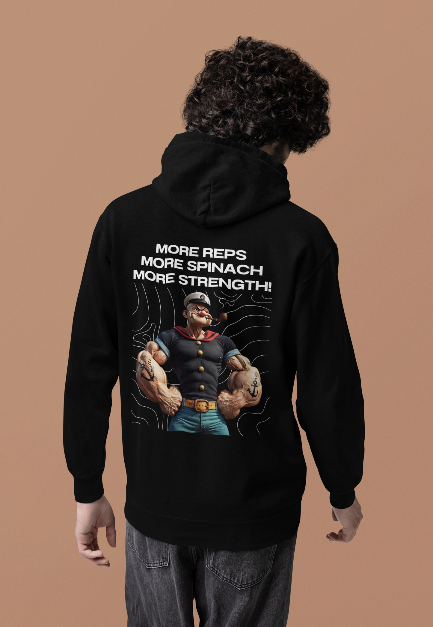 Popeye Gym Hoodie