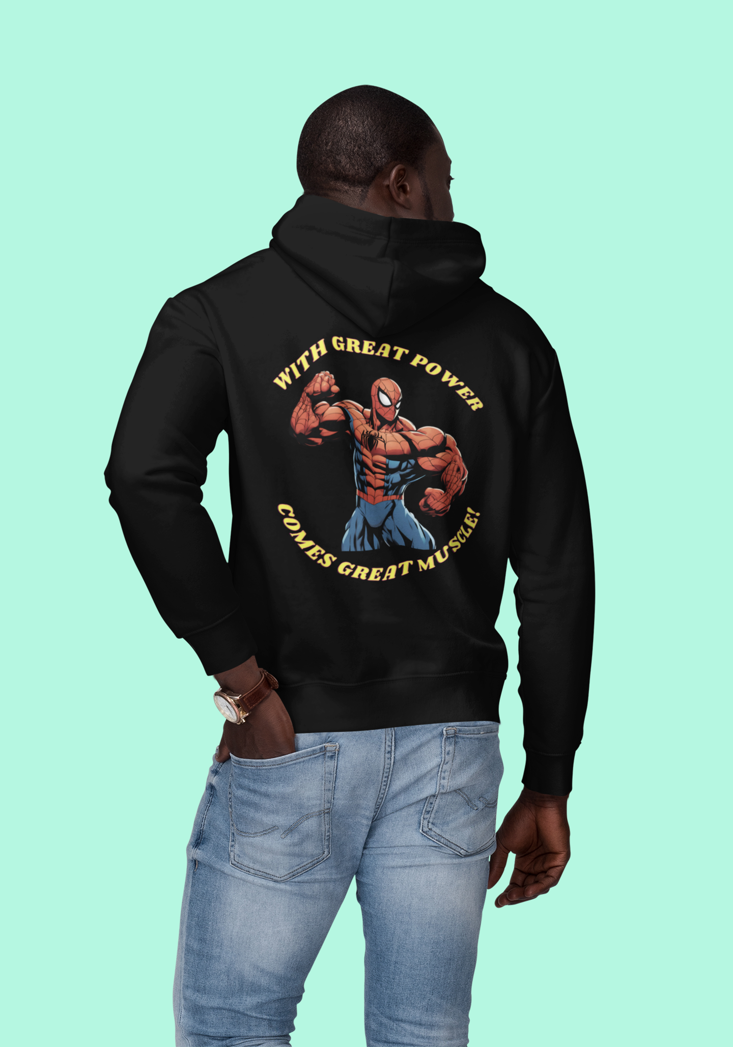 Spider Man Body Builder - Hoodie