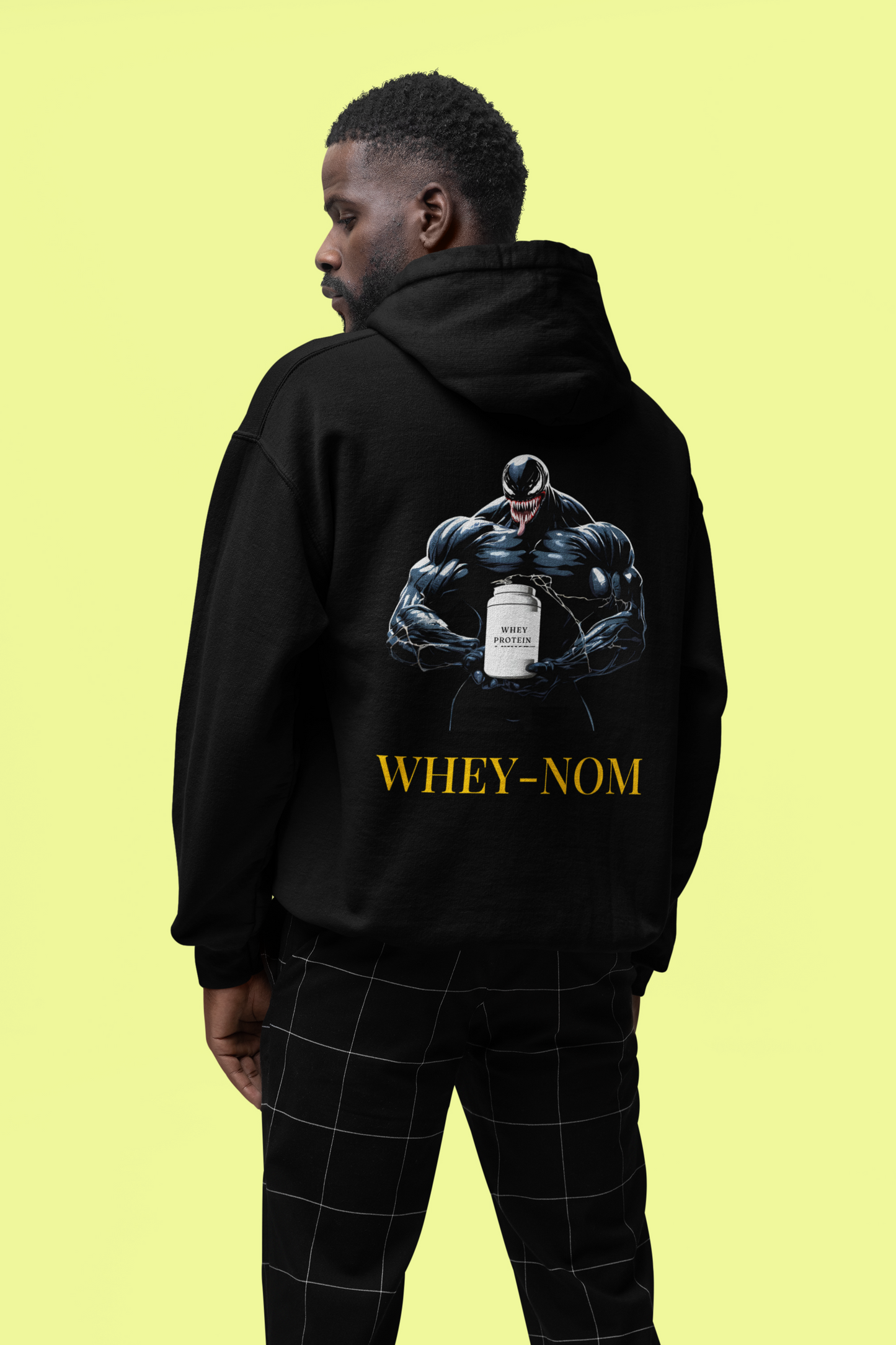 WHEY-NOM Cartoon Hoodie