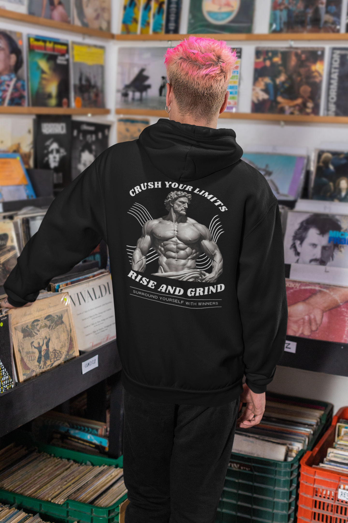 Crush Your limits Gym Hoodie