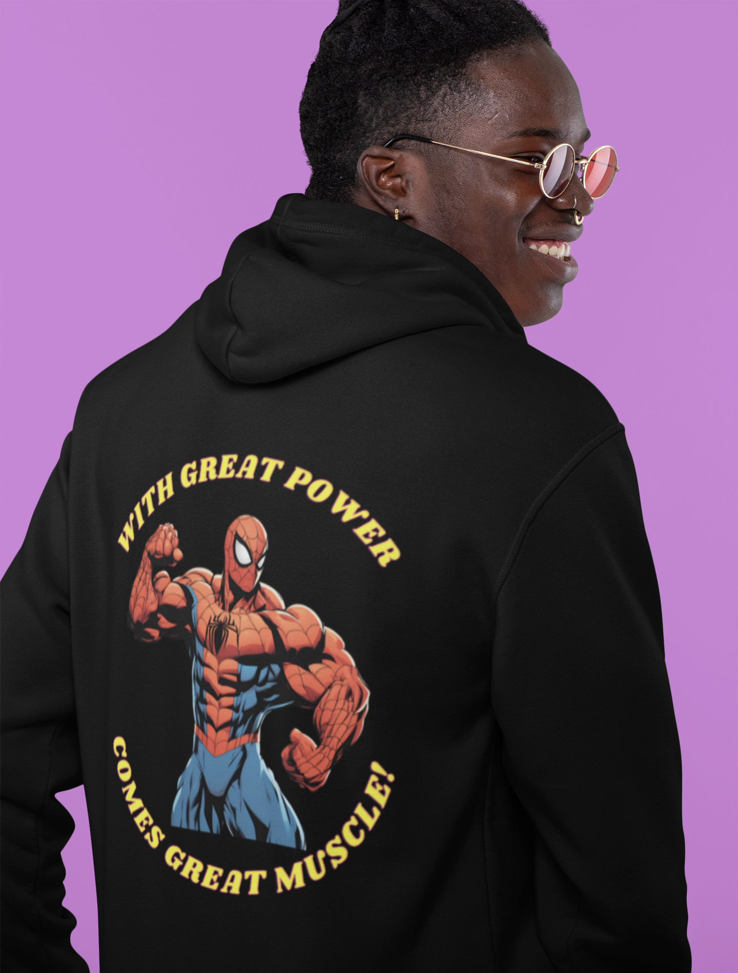 Spider Man Body Builder - Hoodie