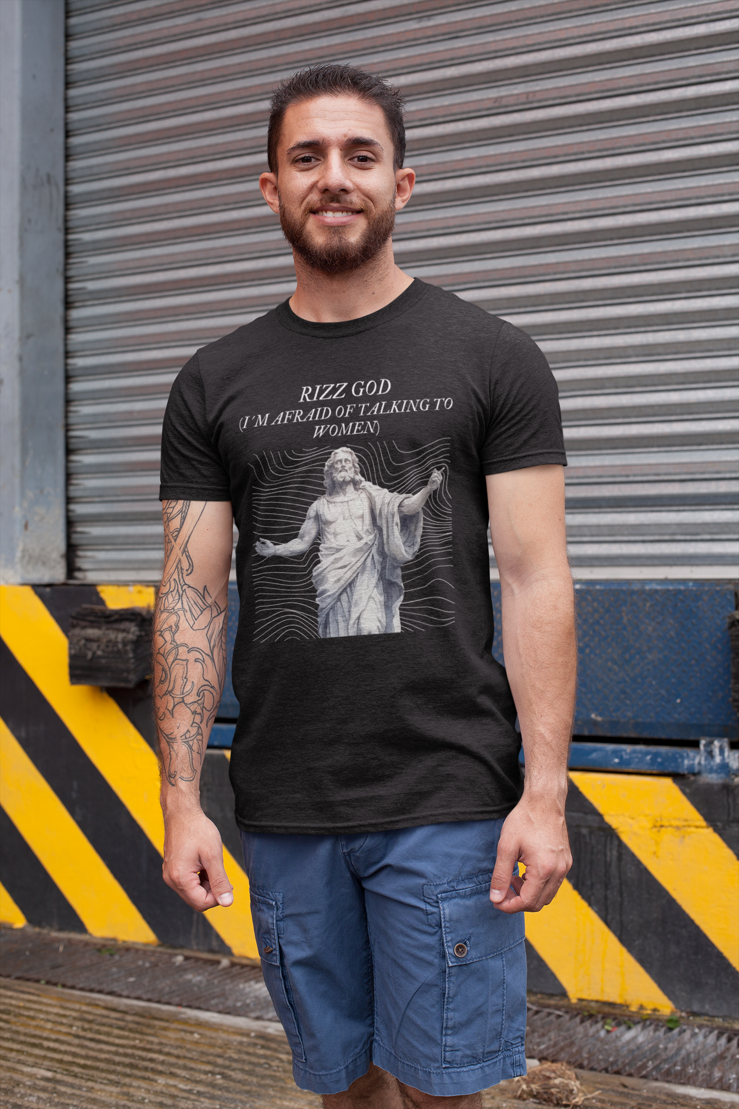 Rizz God - TShirt- Black