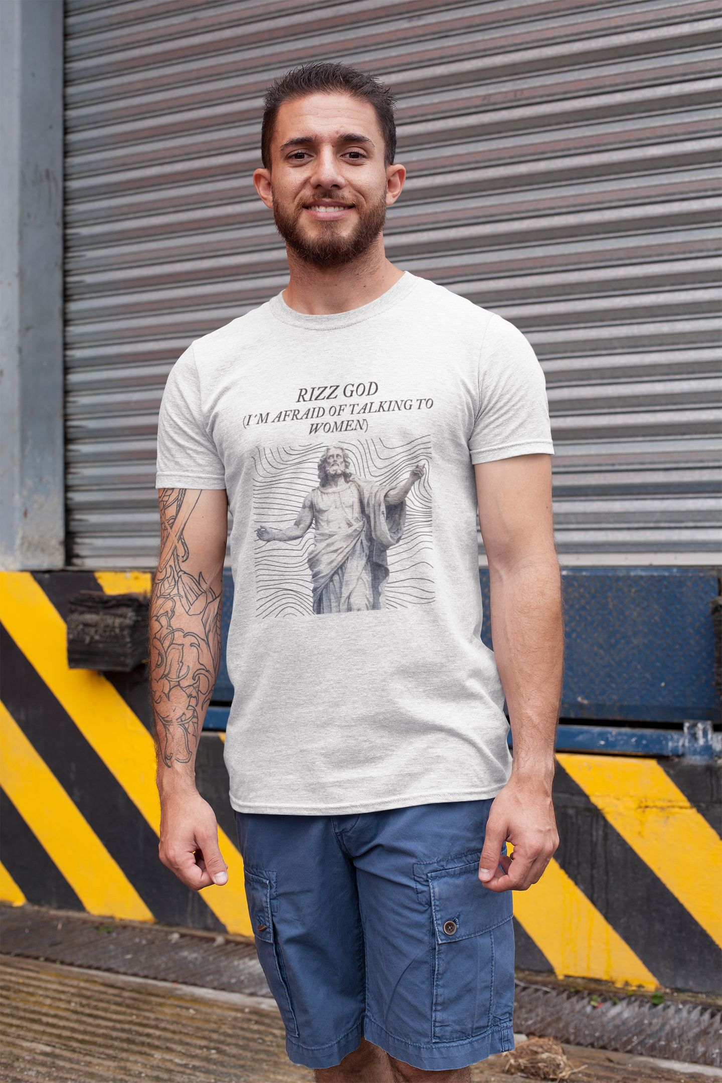 Rizz God - TShirt - White