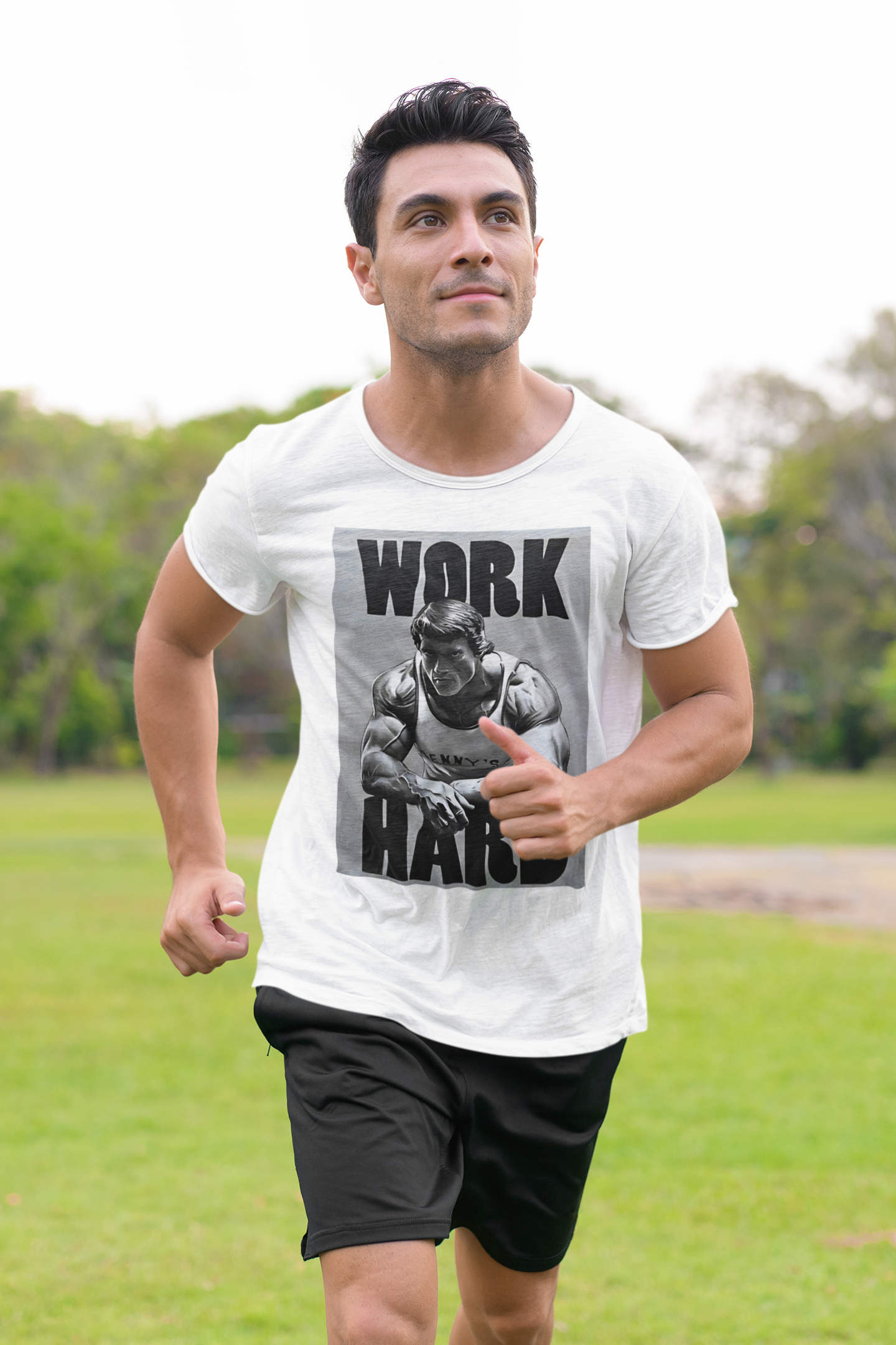 Work Hard Arnold Gym T-Shirt