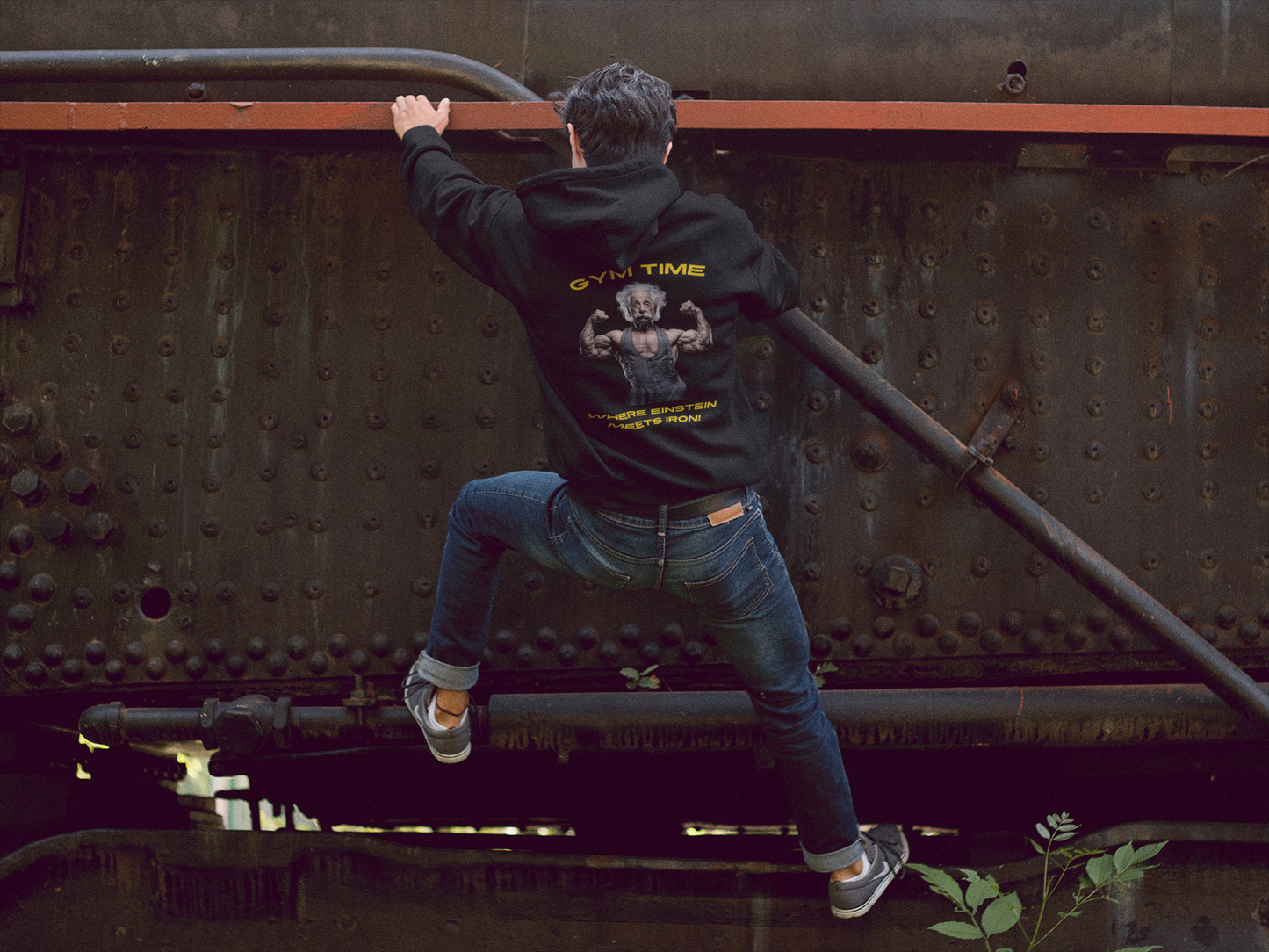 Einstein Gym Hoodie