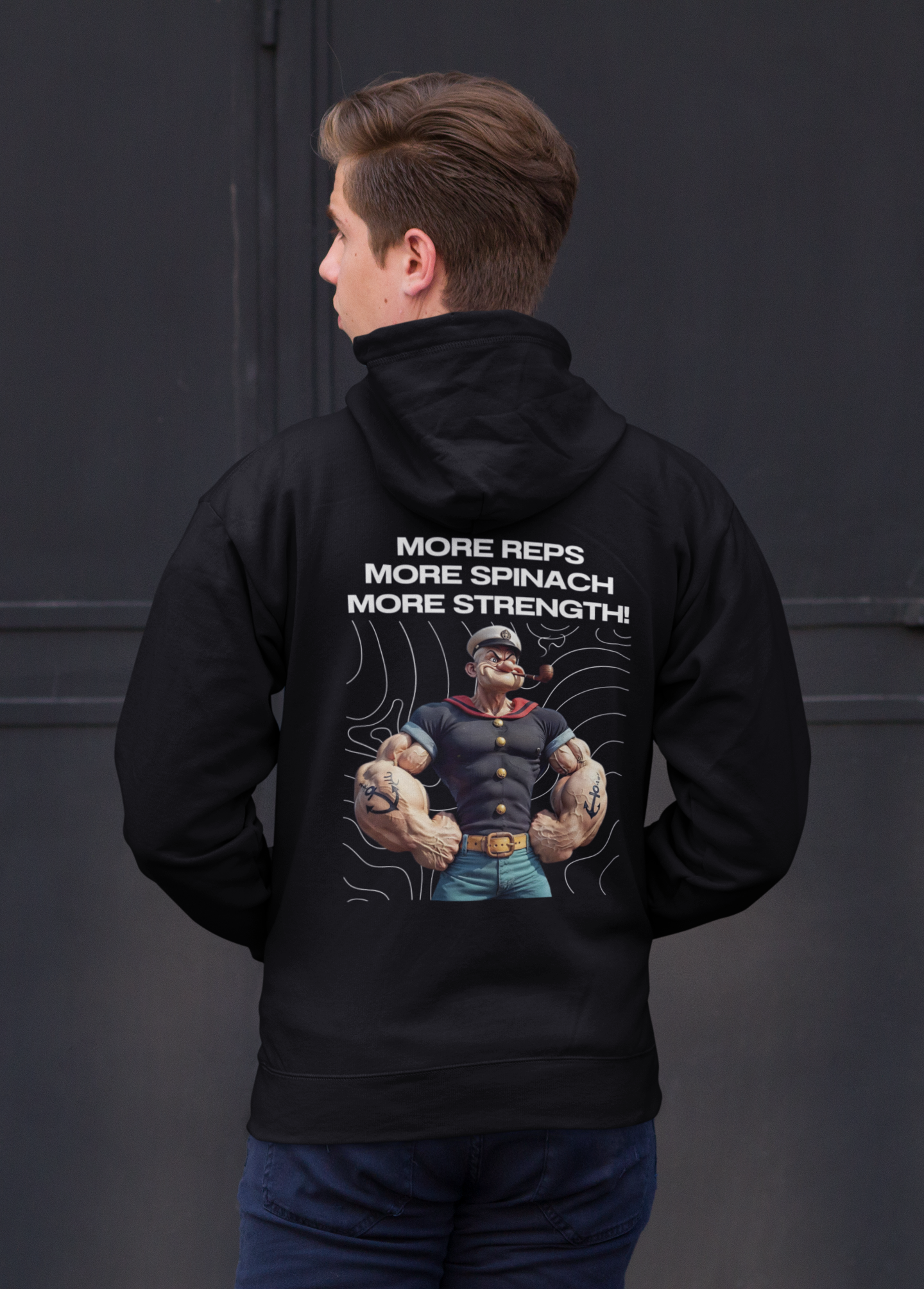 Popeye Gym Hoodie
