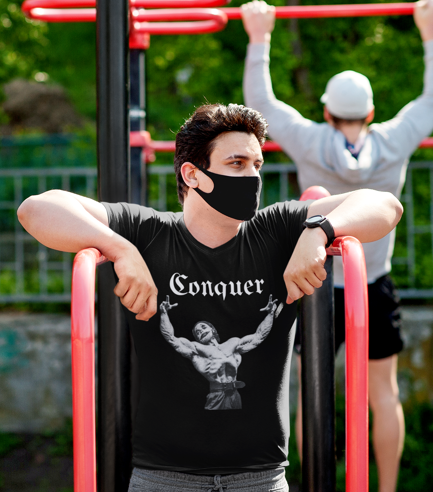 Joker - Bodybuilder TShirt - Black