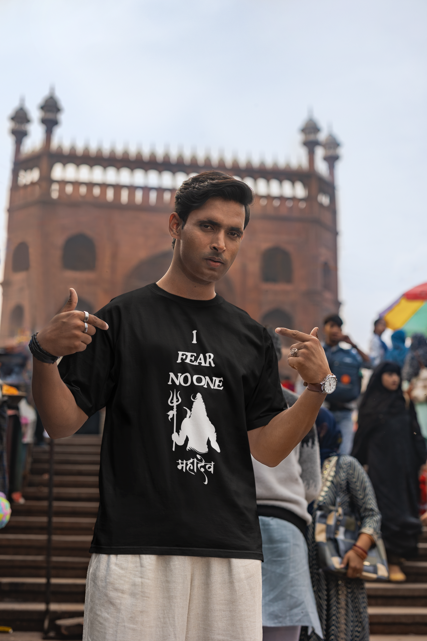 I Fear No One - Mahadev - Black - T shirt