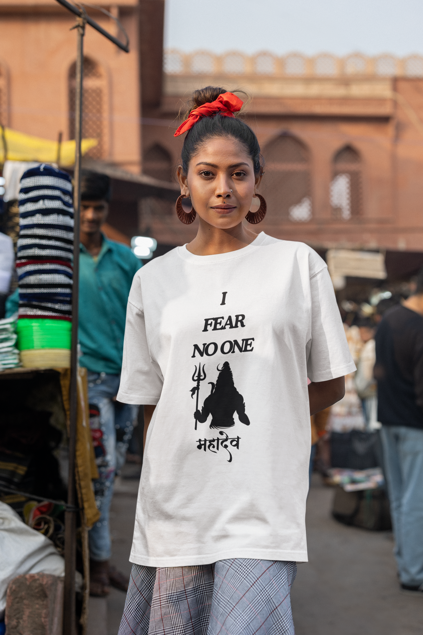 I Fear No One - Mahadev - White - T shirt