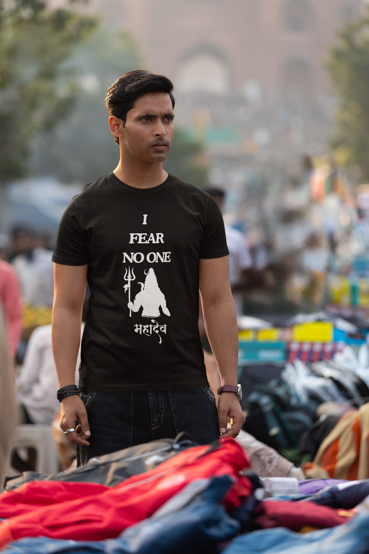 I Fear No One - Mahadev - Black - T shirt