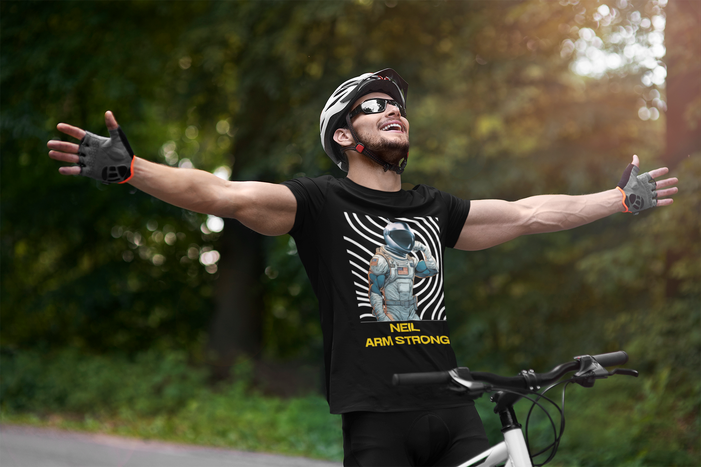 Neil Arm-Strong Gym T-Shirt