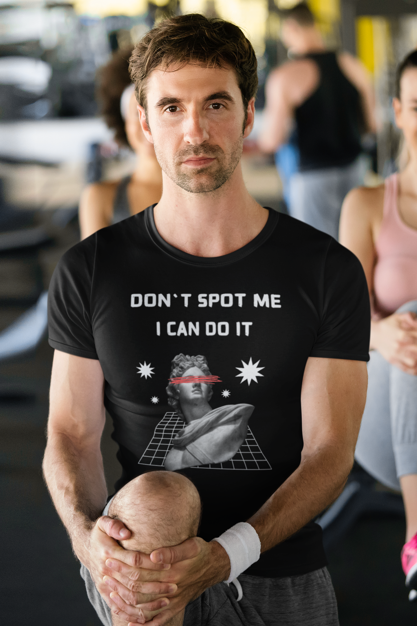 Dont Spot Me - I Can Do It T-Shirt - Black