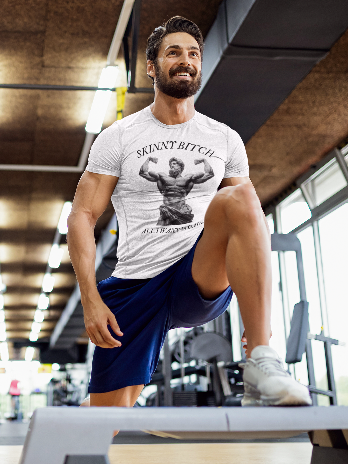 Skinny Bitch T Shirt - White