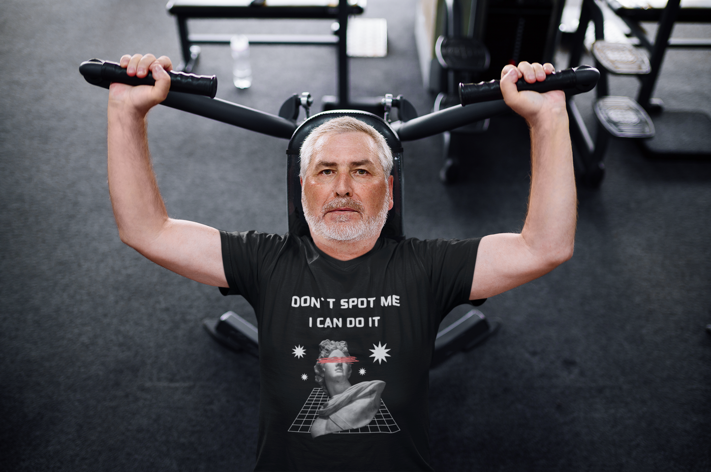 Dont Spot Me - I Can Do It T-Shirt - Black