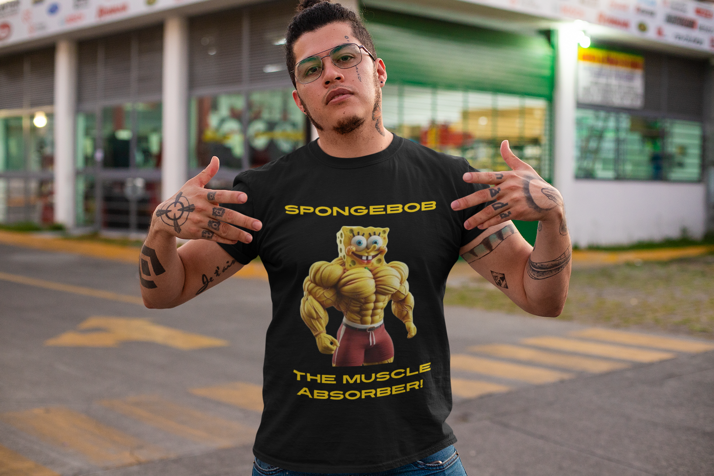 Sponge Bob - Gym T Shirt