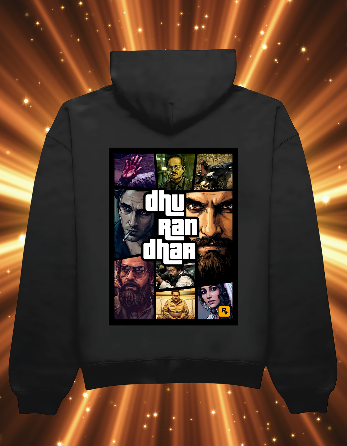 Dhurandhar GTA Design Hoodie