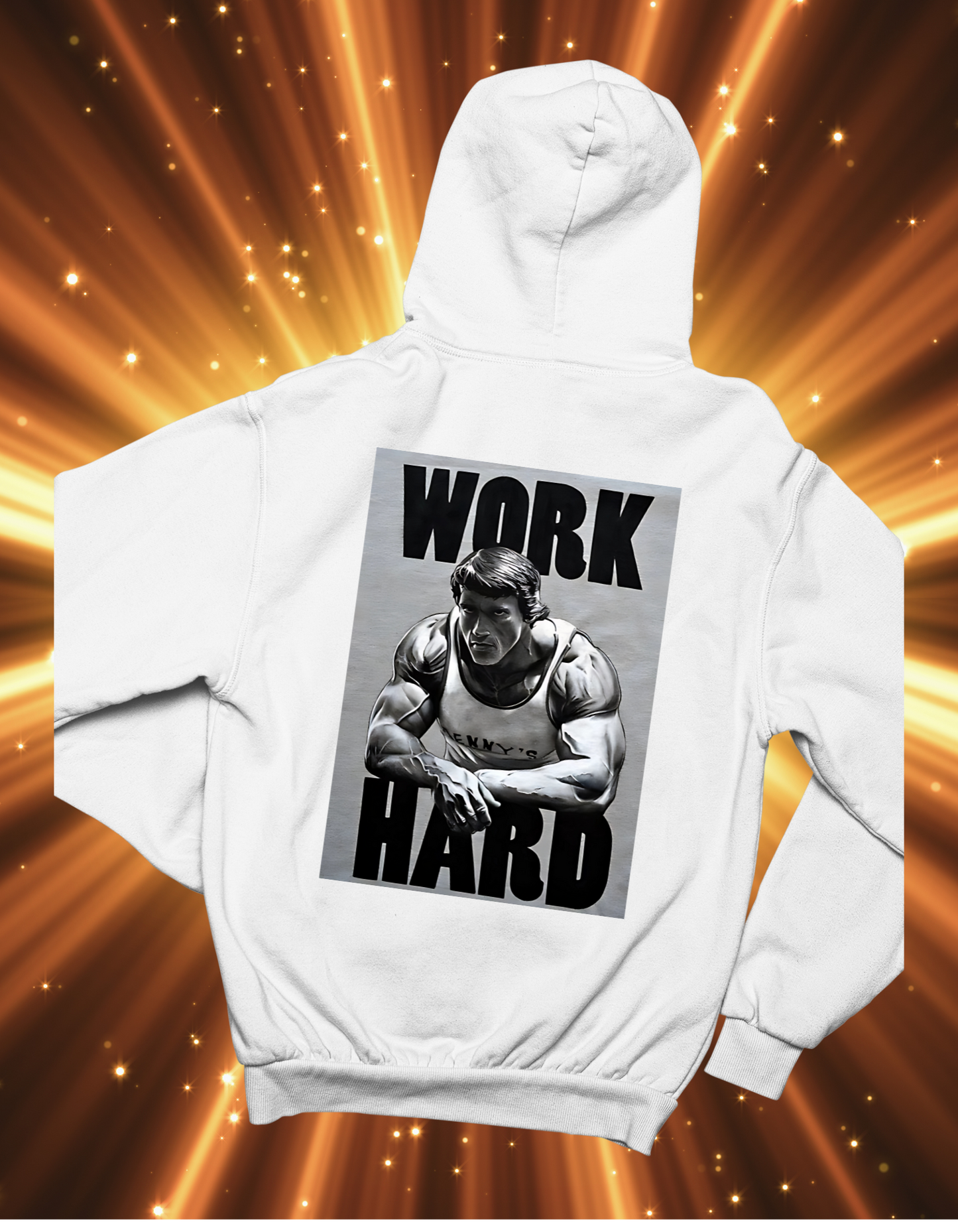 Work Hard - Arnold Schwarzenegger Hoodie
