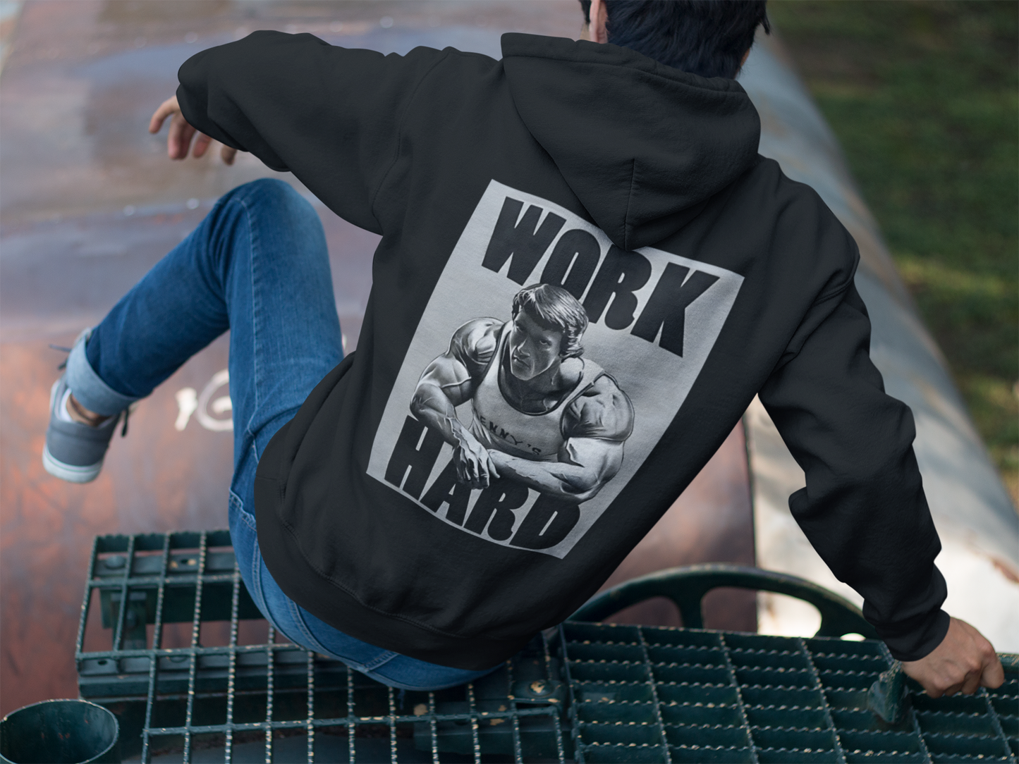 Work Hard - Arnold Schwarzenegger Hoodie