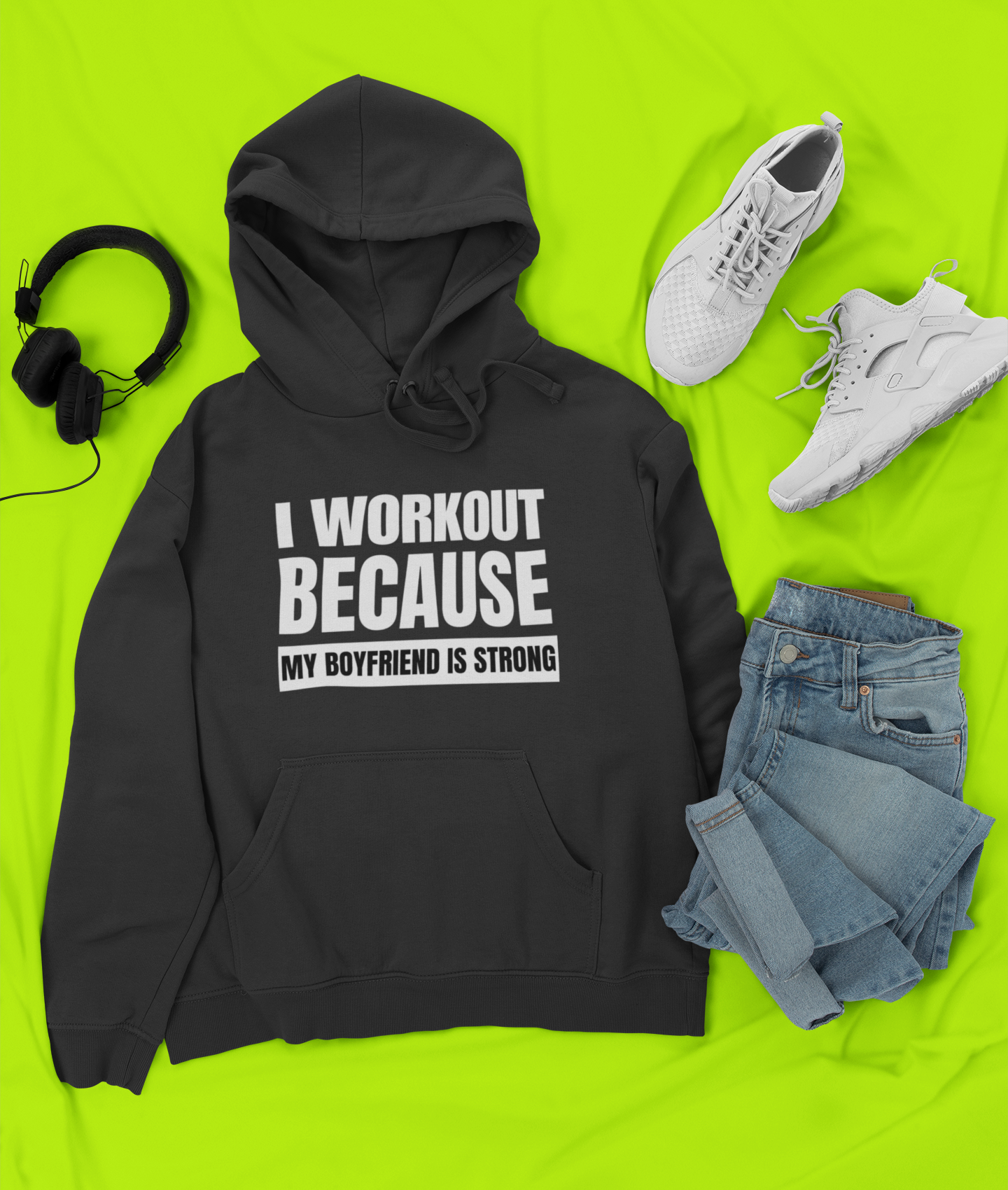 I Workout Because My BF Is Strong