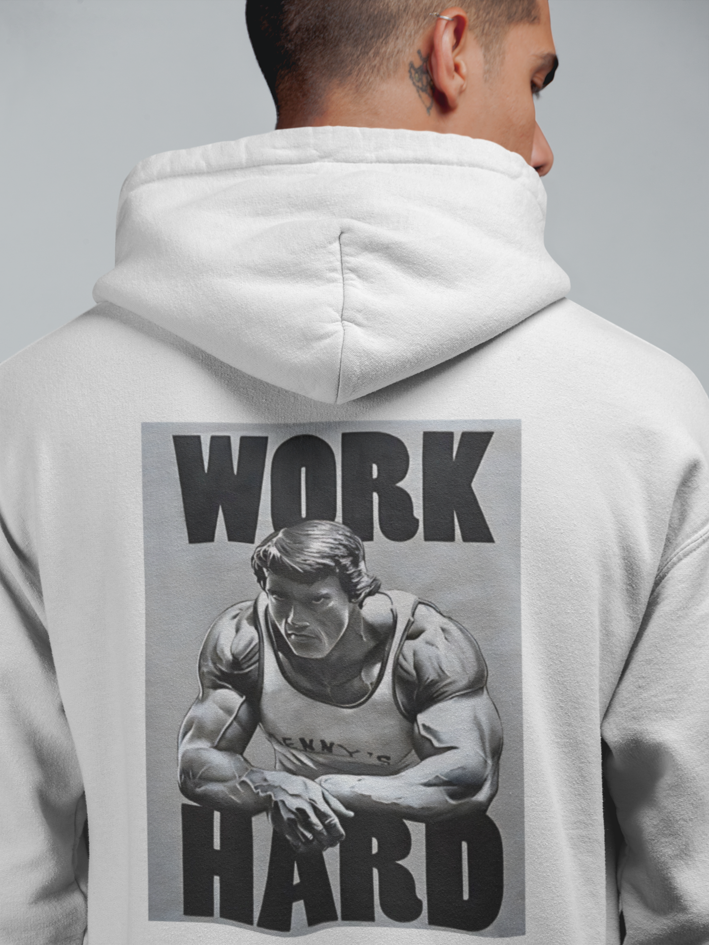 Work Hard - Arnold Schwarzenegger Hoodie