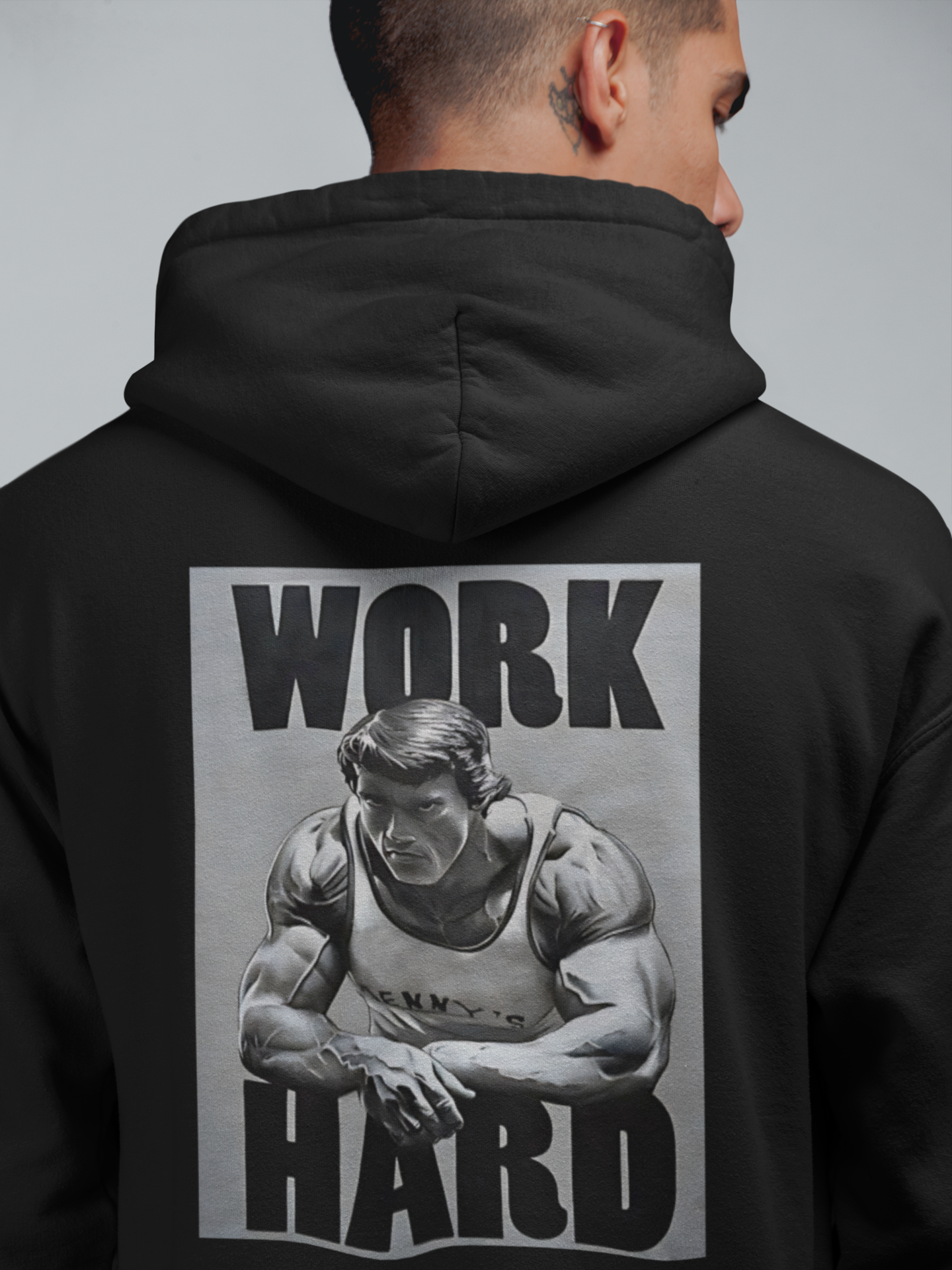 Work Hard - Arnold Schwarzenegger Hoodie